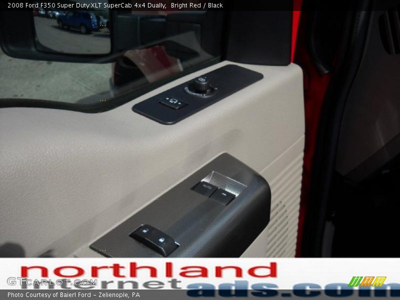 Bright Red / Black 2008 Ford F350 Super Duty XLT SuperCab 4x4 Dually