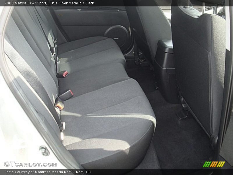 True Silver Metallic / Black 2008 Mazda CX-7 Sport