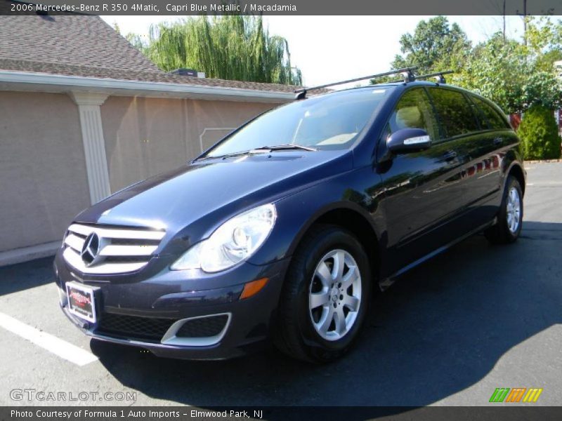 Capri Blue Metallic / Macadamia 2006 Mercedes-Benz R 350 4Matic