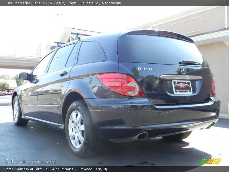 Capri Blue Metallic / Macadamia 2006 Mercedes-Benz R 350 4Matic