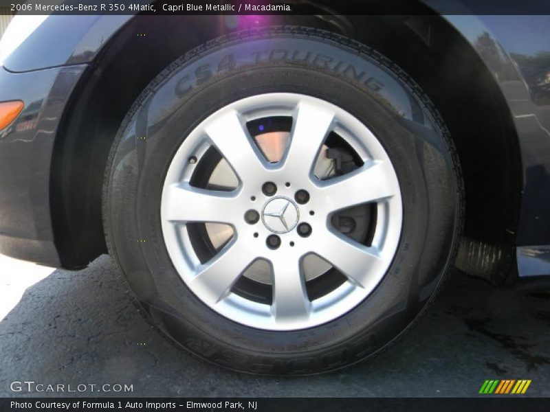 Capri Blue Metallic / Macadamia 2006 Mercedes-Benz R 350 4Matic
