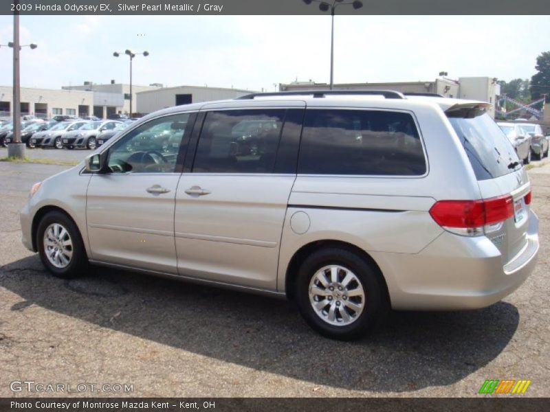 Silver Pearl Metallic / Gray 2009 Honda Odyssey EX