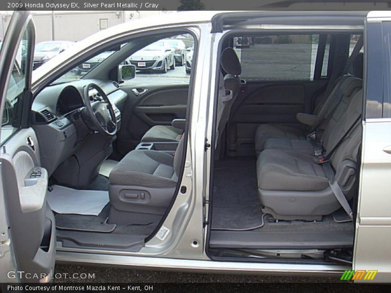 Silver Pearl Metallic / Gray 2009 Honda Odyssey EX