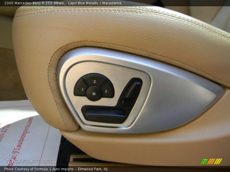 Capri Blue Metallic / Macadamia 2006 Mercedes-Benz R 350 4Matic