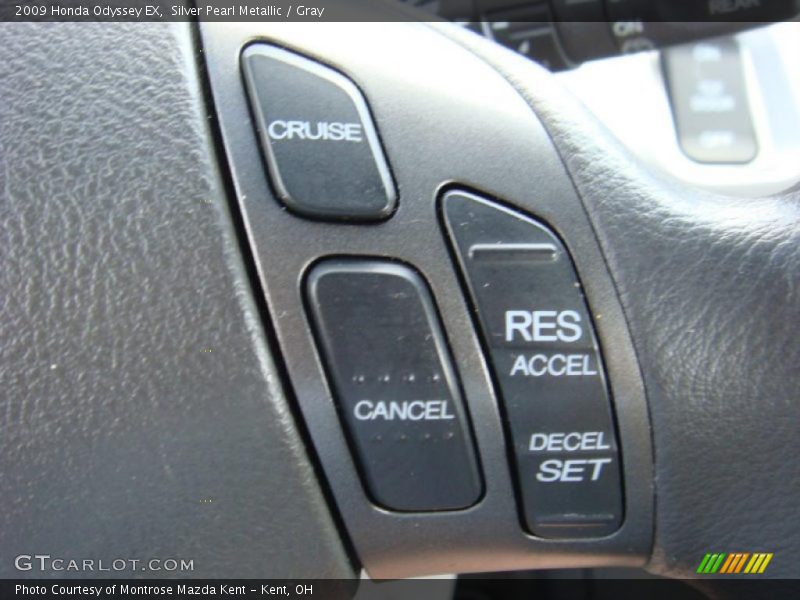 Silver Pearl Metallic / Gray 2009 Honda Odyssey EX