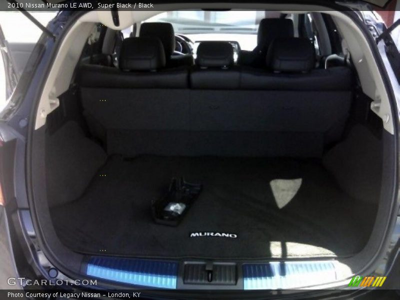 Super Black / Black 2010 Nissan Murano LE AWD