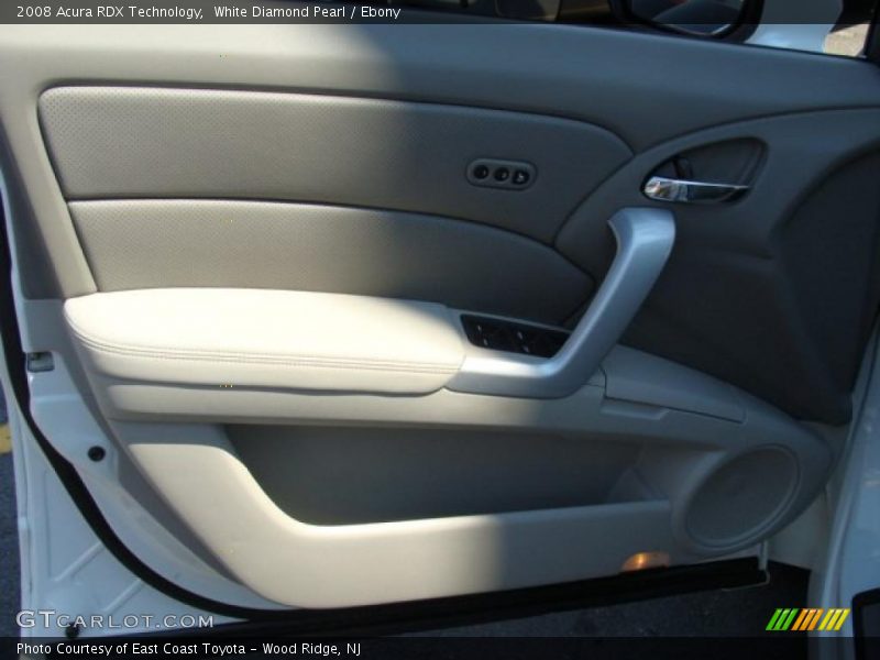 White Diamond Pearl / Ebony 2008 Acura RDX Technology