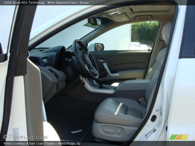 White Diamond Pearl / Ebony 2008 Acura RDX Technology