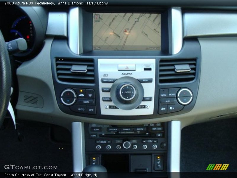 White Diamond Pearl / Ebony 2008 Acura RDX Technology