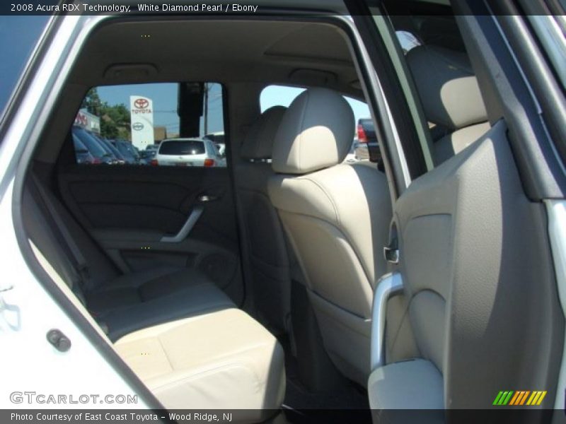 White Diamond Pearl / Ebony 2008 Acura RDX Technology