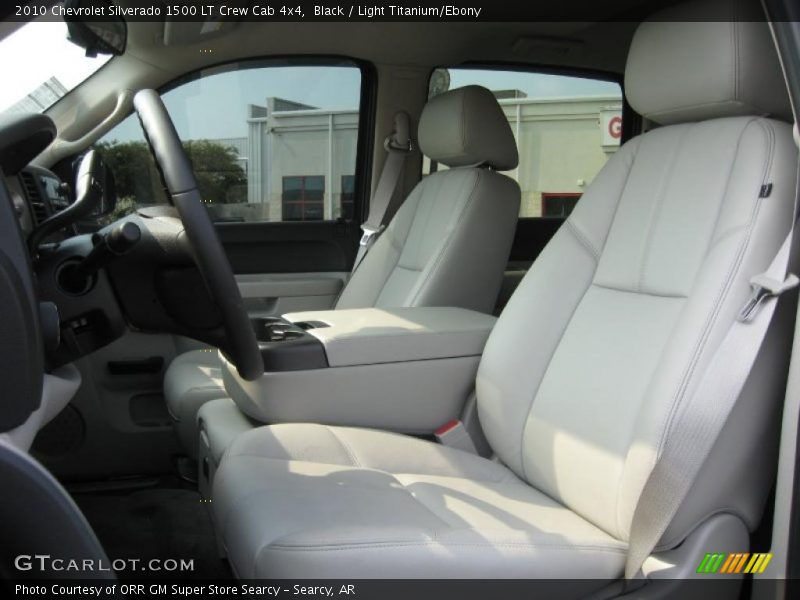 Black / Light Titanium/Ebony 2010 Chevrolet Silverado 1500 LT Crew Cab 4x4