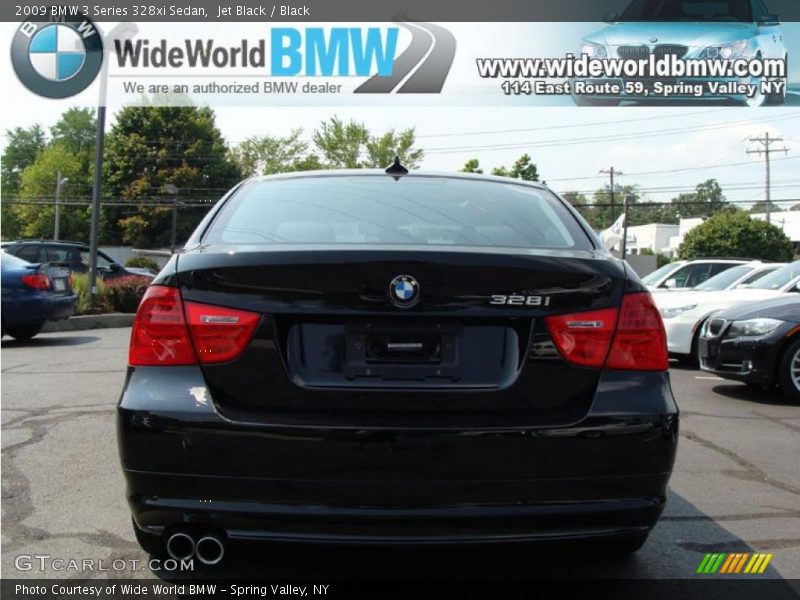 Jet Black / Black 2009 BMW 3 Series 328xi Sedan