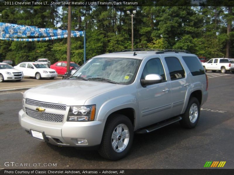 Sheer Silver Metallic / Light Titanium/Dark Titanium 2011 Chevrolet Tahoe LT