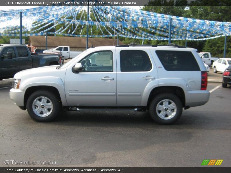 Sheer Silver Metallic / Light Titanium/Dark Titanium 2011 Chevrolet Tahoe LT