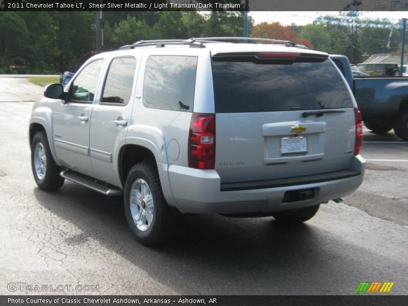 Sheer Silver Metallic / Light Titanium/Dark Titanium 2011 Chevrolet Tahoe LT