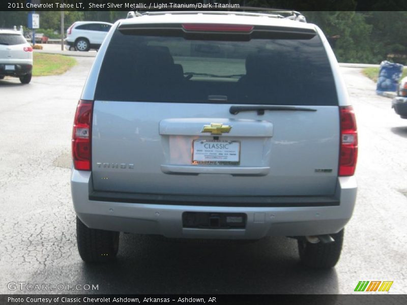 Sheer Silver Metallic / Light Titanium/Dark Titanium 2011 Chevrolet Tahoe LT