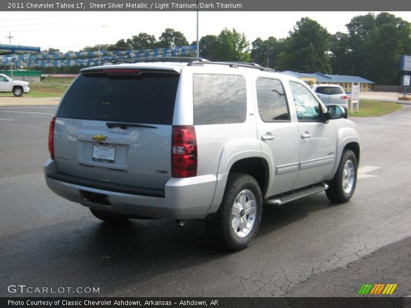 Sheer Silver Metallic / Light Titanium/Dark Titanium 2011 Chevrolet Tahoe LT