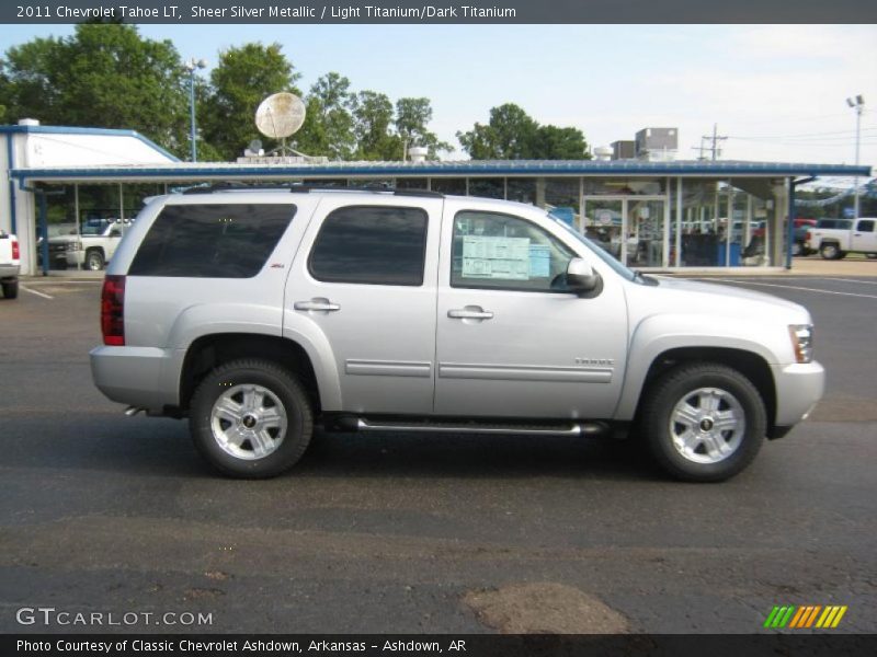 Sheer Silver Metallic / Light Titanium/Dark Titanium 2011 Chevrolet Tahoe LT