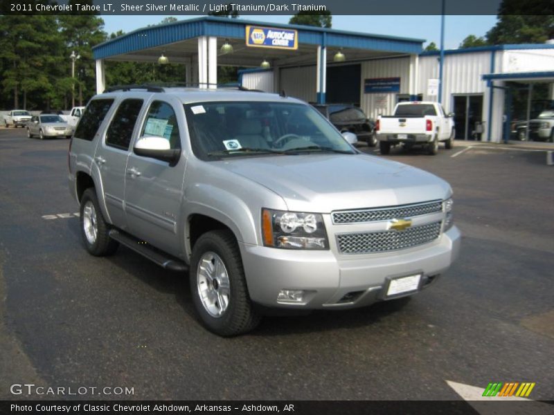 Sheer Silver Metallic / Light Titanium/Dark Titanium 2011 Chevrolet Tahoe LT