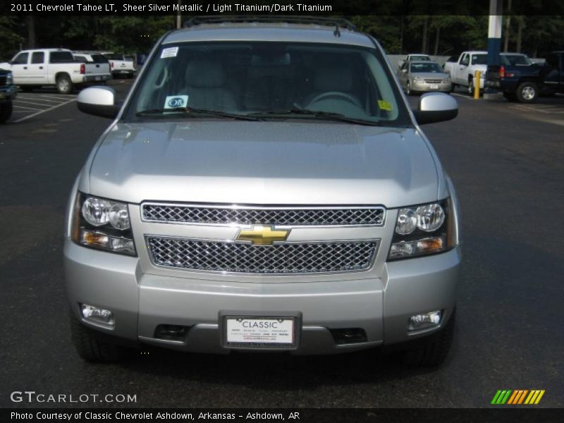 Sheer Silver Metallic / Light Titanium/Dark Titanium 2011 Chevrolet Tahoe LT