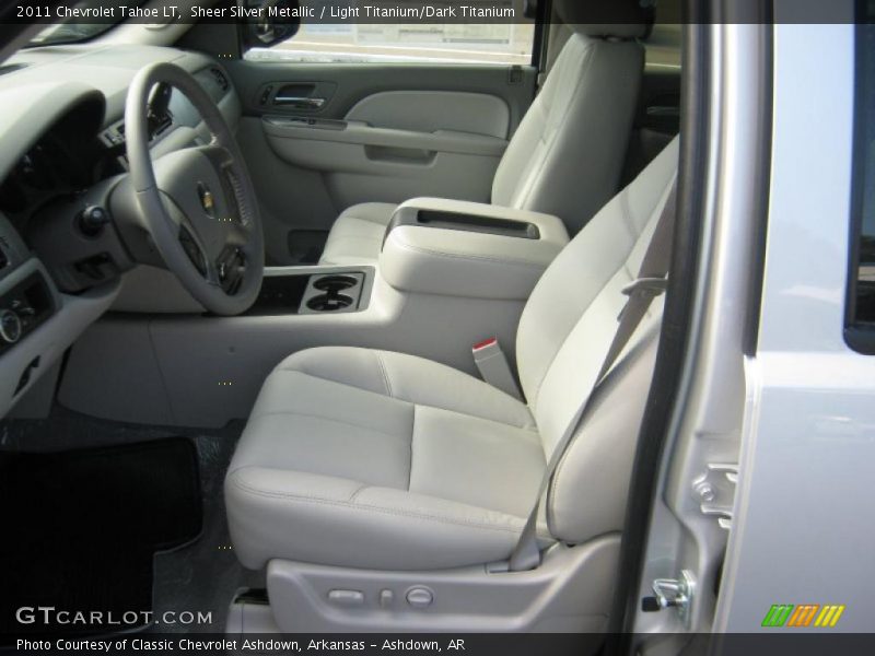 Sheer Silver Metallic / Light Titanium/Dark Titanium 2011 Chevrolet Tahoe LT