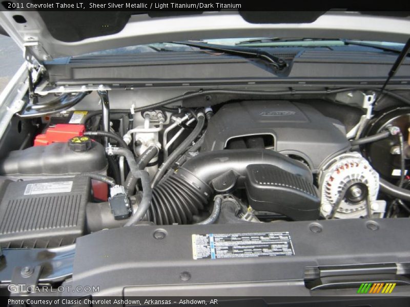 Sheer Silver Metallic / Light Titanium/Dark Titanium 2011 Chevrolet Tahoe LT