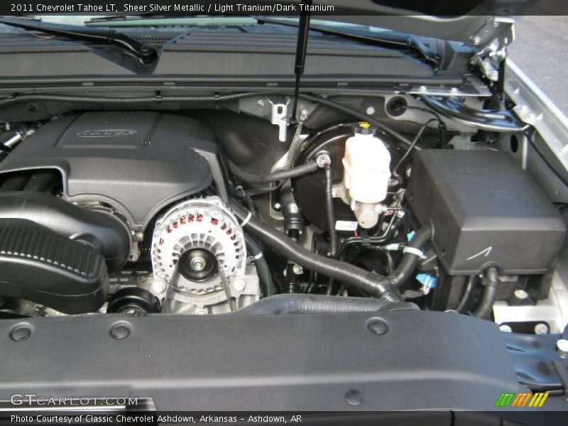 Sheer Silver Metallic / Light Titanium/Dark Titanium 2011 Chevrolet Tahoe LT