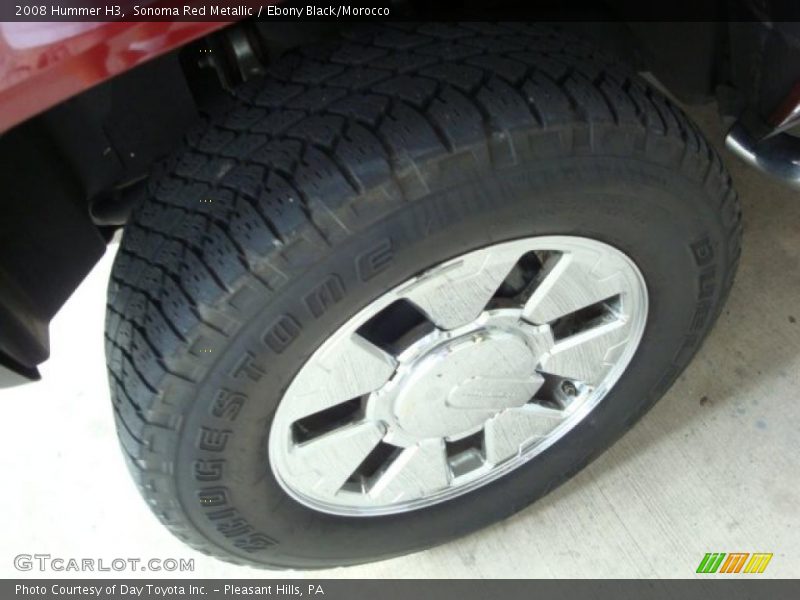 Sonoma Red Metallic / Ebony Black/Morocco 2008 Hummer H3