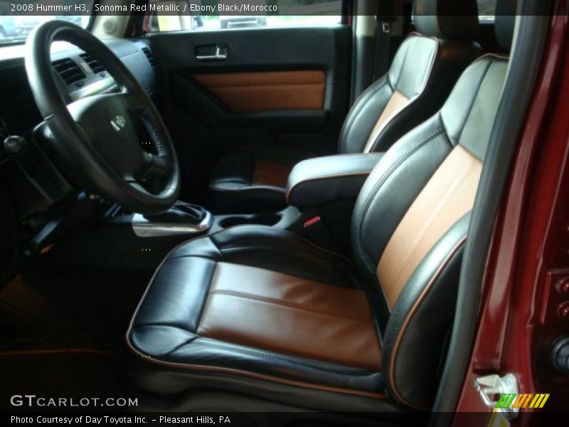 Sonoma Red Metallic / Ebony Black/Morocco 2008 Hummer H3
