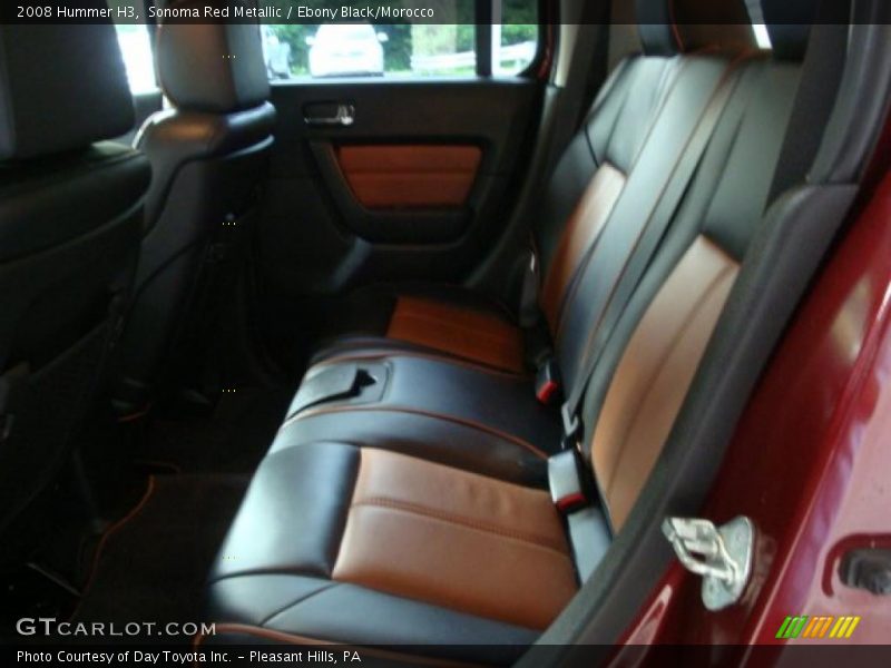 Sonoma Red Metallic / Ebony Black/Morocco 2008 Hummer H3