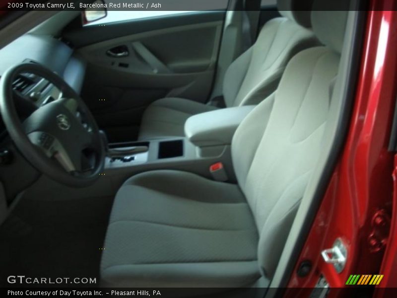Barcelona Red Metallic / Ash 2009 Toyota Camry LE
