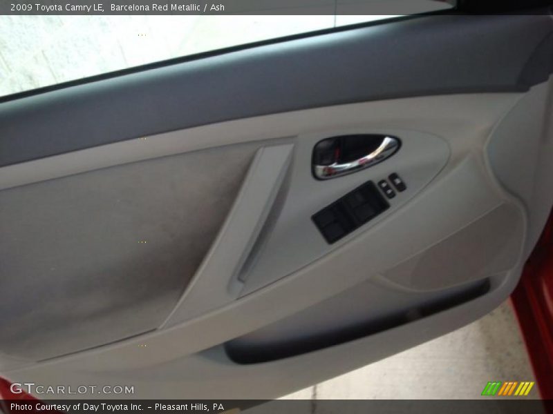 Barcelona Red Metallic / Ash 2009 Toyota Camry LE