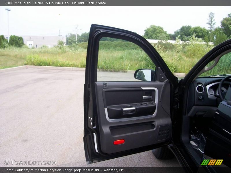 Brilliant Black / Slate 2008 Mitsubishi Raider LS Double Cab