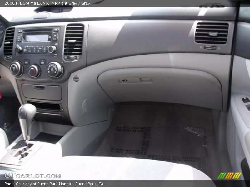 Midnight Gray / Gray 2006 Kia Optima EX V6