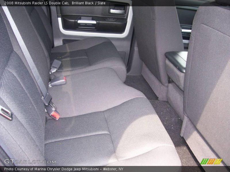 Brilliant Black / Slate 2008 Mitsubishi Raider LS Double Cab