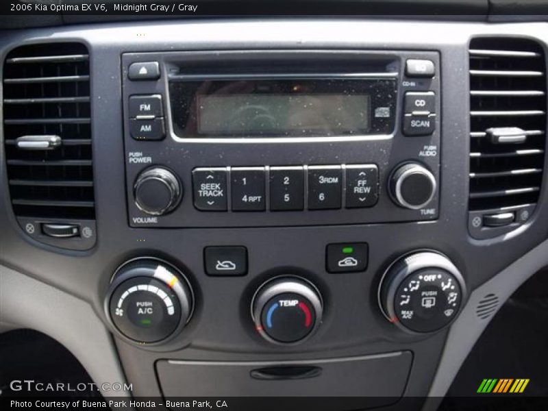 Midnight Gray / Gray 2006 Kia Optima EX V6