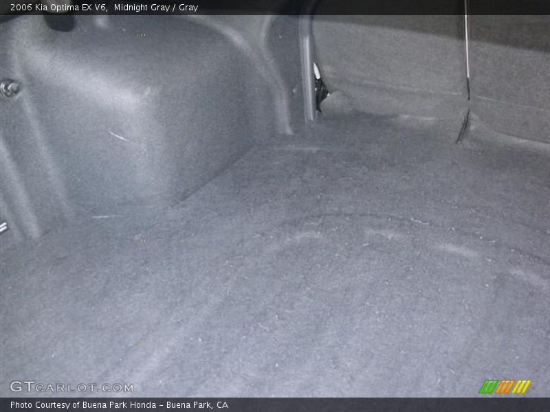 Midnight Gray / Gray 2006 Kia Optima EX V6