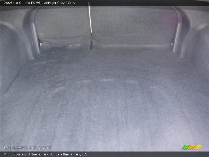 Midnight Gray / Gray 2006 Kia Optima EX V6