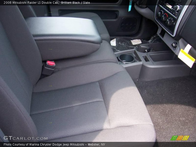 Brilliant Black / Slate 2008 Mitsubishi Raider LS Double Cab