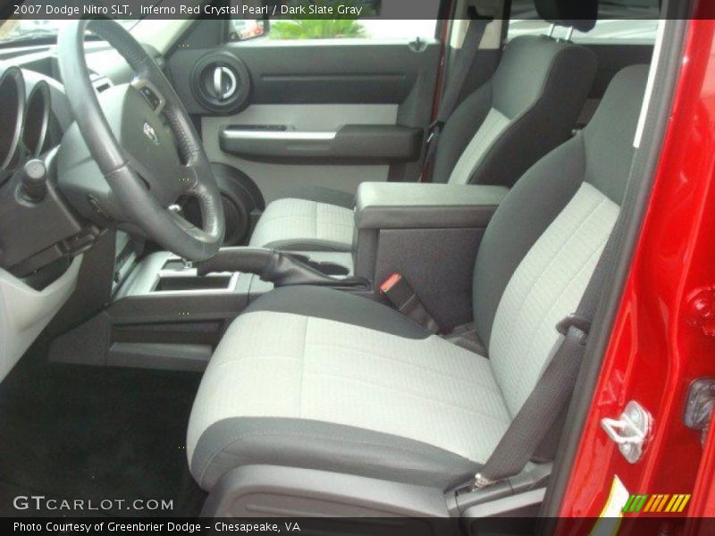 Inferno Red Crystal Pearl / Dark Slate Gray 2007 Dodge Nitro SLT
