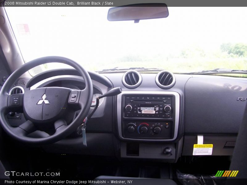 Brilliant Black / Slate 2008 Mitsubishi Raider LS Double Cab