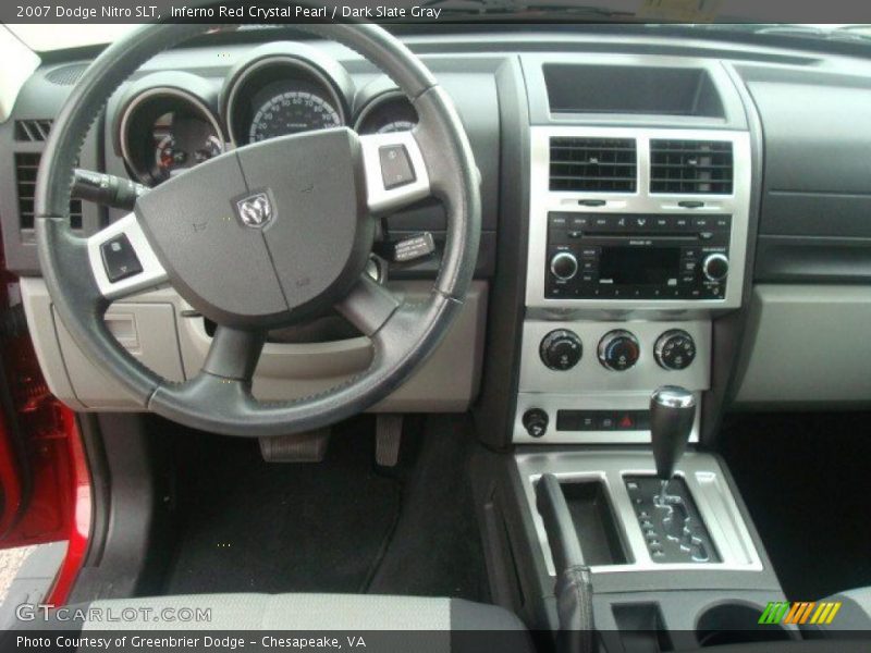 Inferno Red Crystal Pearl / Dark Slate Gray 2007 Dodge Nitro SLT