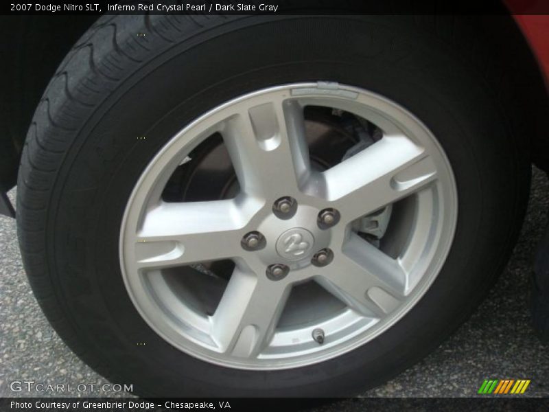 Inferno Red Crystal Pearl / Dark Slate Gray 2007 Dodge Nitro SLT