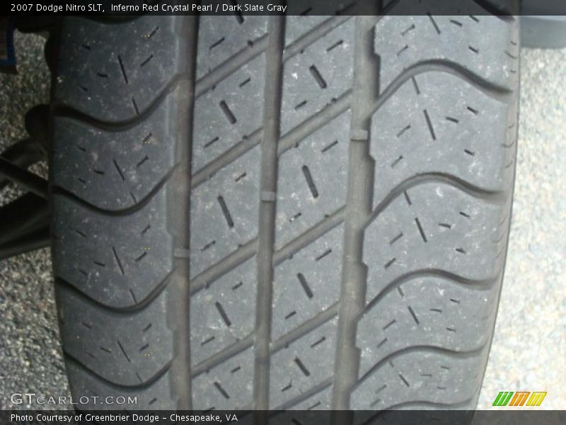 Inferno Red Crystal Pearl / Dark Slate Gray 2007 Dodge Nitro SLT