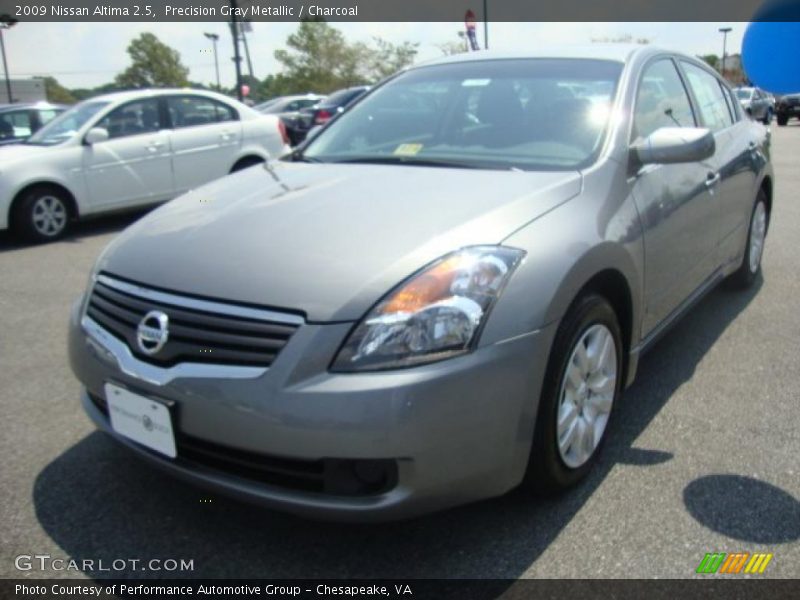Precision Gray Metallic / Charcoal 2009 Nissan Altima 2.5