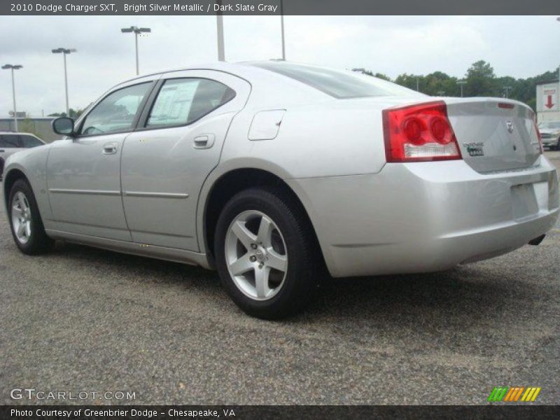 Bright Silver Metallic / Dark Slate Gray 2010 Dodge Charger SXT