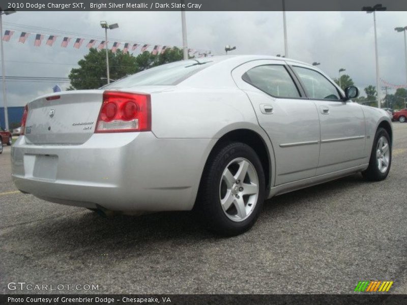 Bright Silver Metallic / Dark Slate Gray 2010 Dodge Charger SXT