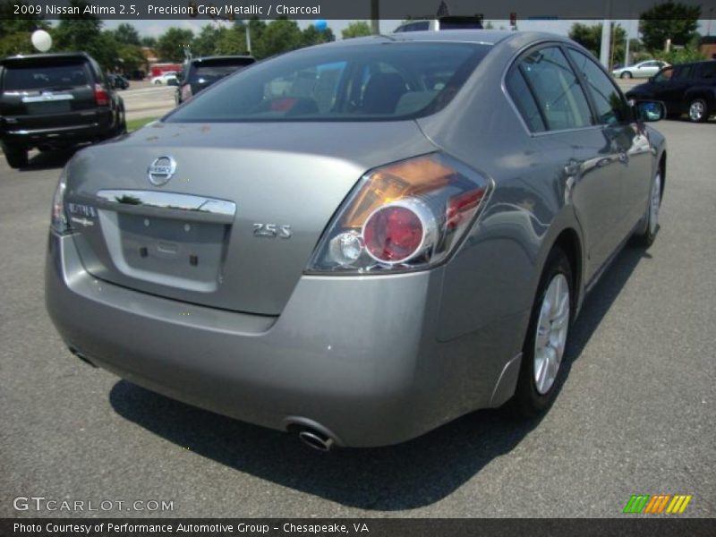 Precision Gray Metallic / Charcoal 2009 Nissan Altima 2.5