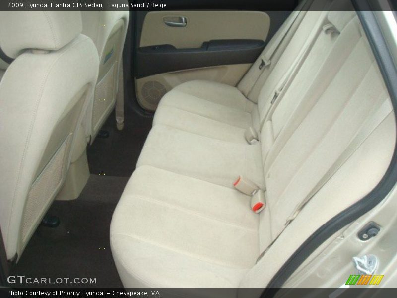 Laguna Sand / Beige 2009 Hyundai Elantra GLS Sedan