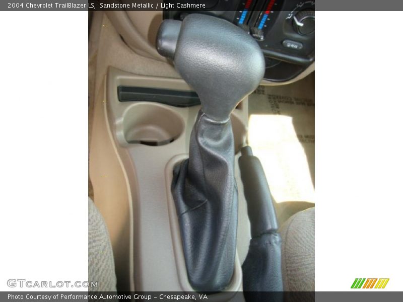 Sandstone Metallic / Light Cashmere 2004 Chevrolet TrailBlazer LS